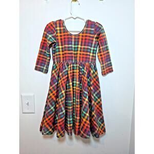 Alice + Ames Multicolor Gingham Ballet Dress Size 6T
